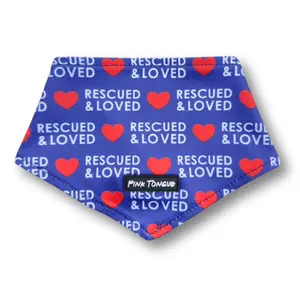 Rescued & Loved Dog Bandana | 100% of Profits Donated Rescued & Loved Dog Bandana | 100% of Profits Donated