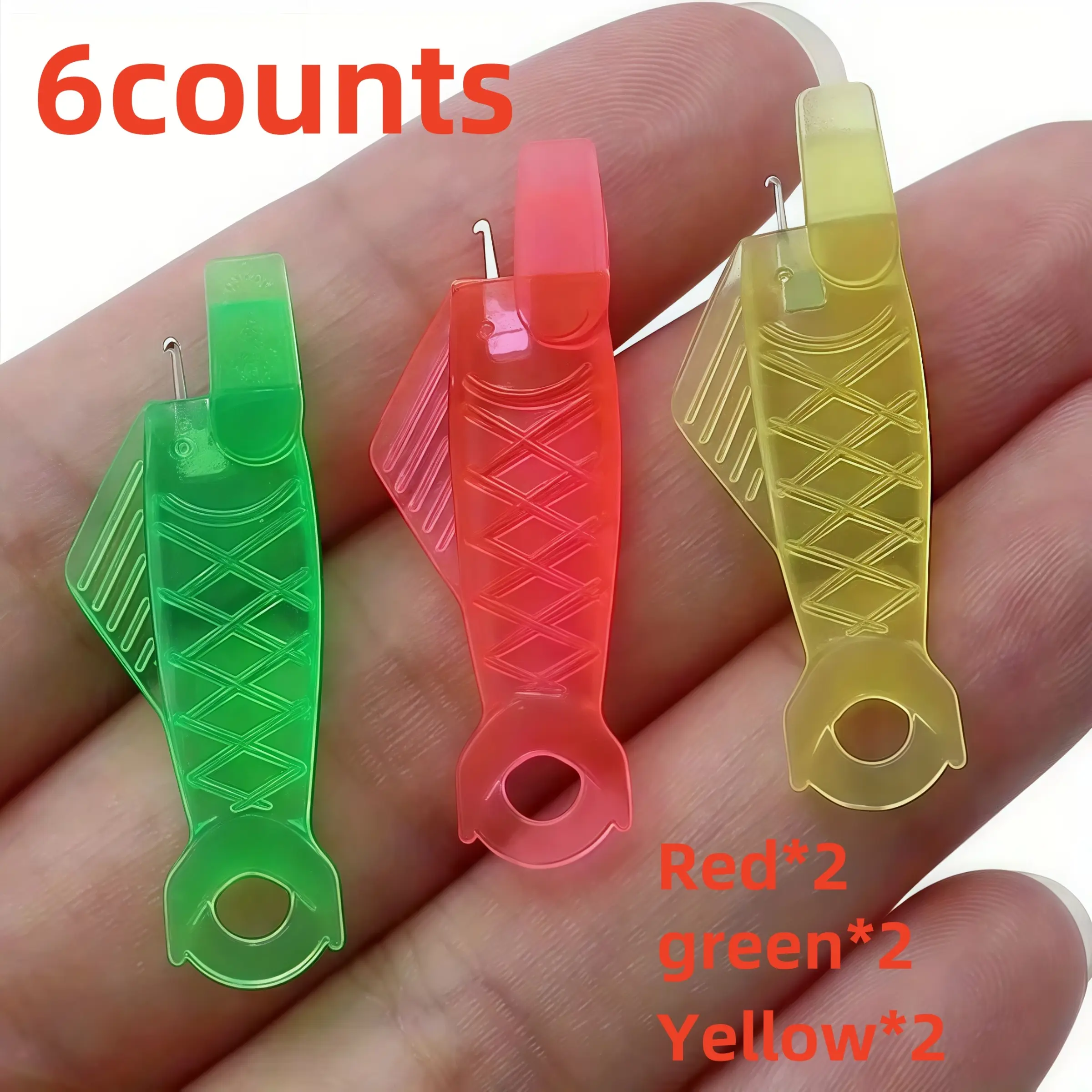 6-Piece Sewing Threader Tool, Easy Auto Needle Threading Device, Ideal for Small Eye Needles, Embroidery, DIY Art Projects
