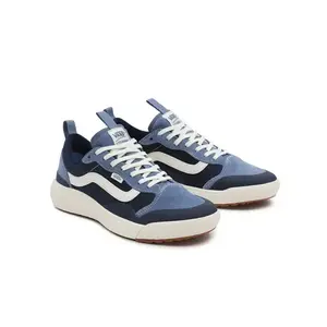 Vans Ultra Range Exo Moonlight Blue/Marshmallow Laces Colorblock Round Toe All Seasons Super Lightweight Breathable Sneakers