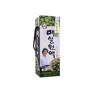 LENITH SURASANG Korean Plum Concentrate 700ml - Natural Fermented Green Plum Juice Elixir for Health & Refreshment