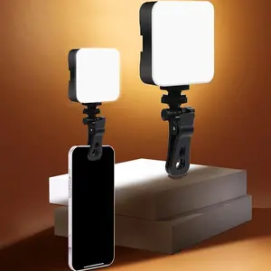 Portable Mini Clip-on Fill Light, Multipurpose Selfie Ring Light, Universal Selfie Ring Light for Phone, Phone Accessories, Selfie Led Lights
