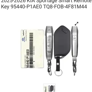 2025-2026 KIA Sportage Smart Remote Key, Car Key Accessory, Part Number 95440-P1AE0, Model TQ8-FOB-4F81M44