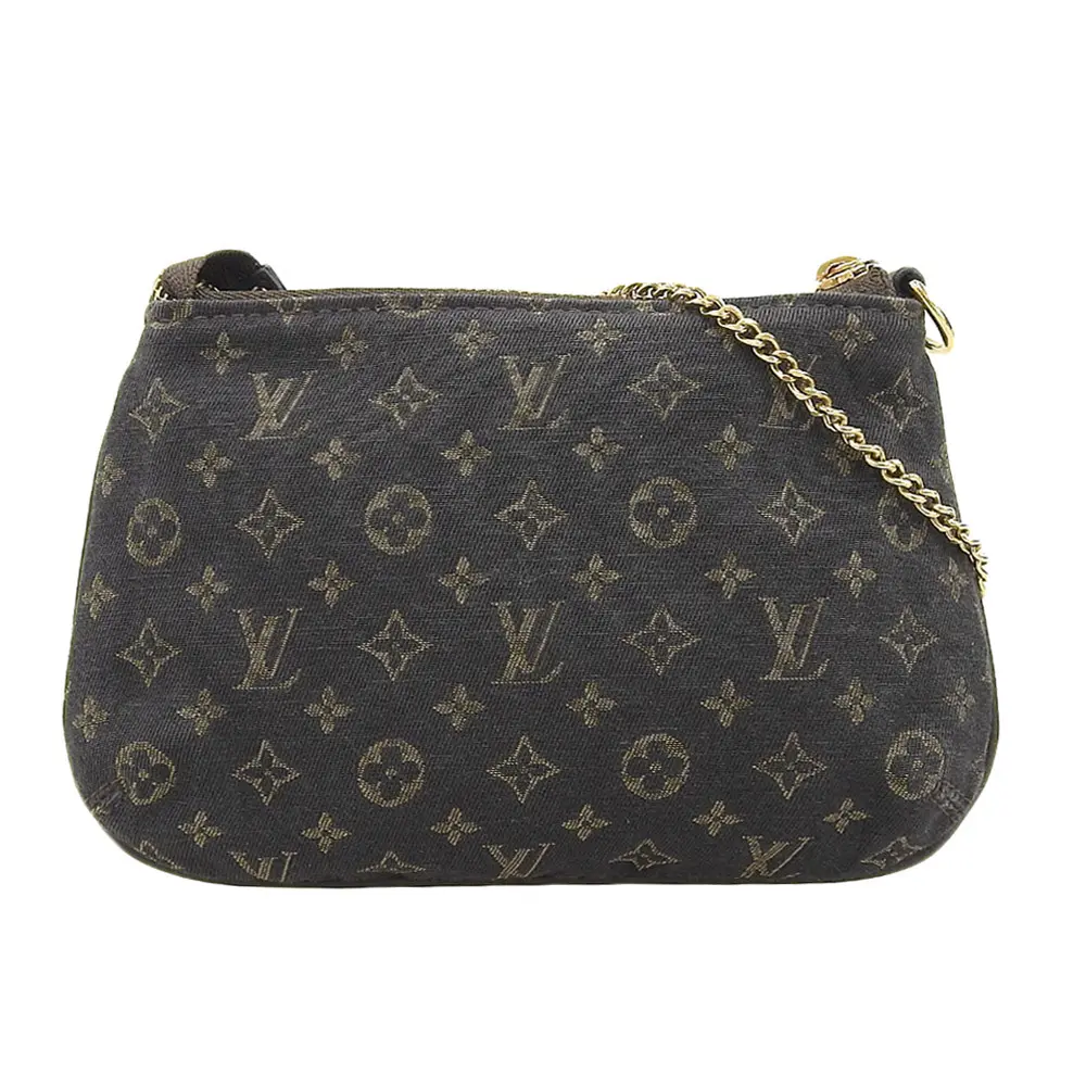 Pre-owned Louis Vuitton Canvas Mini Bags Monogram Mini Lin Mini Pochette Accessoires J8061921