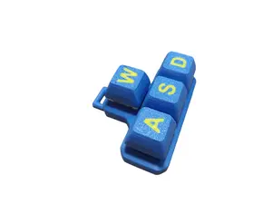 WASD Clicker - Keyboard Fidget Toy - Mechanical Clicker Keychain keychains