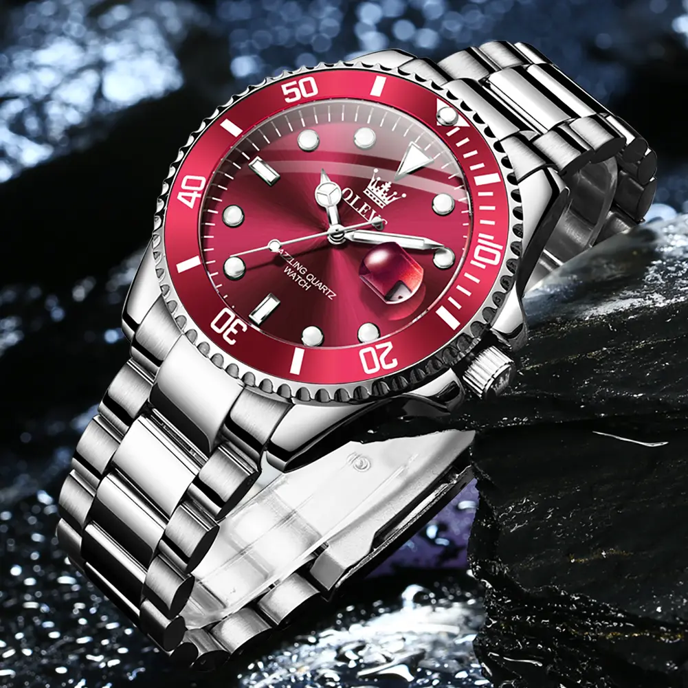 New Arrivals 2026 OLEVS Watches For Men Analog Quartz 3ATM Waterproof giftideasforhim Men