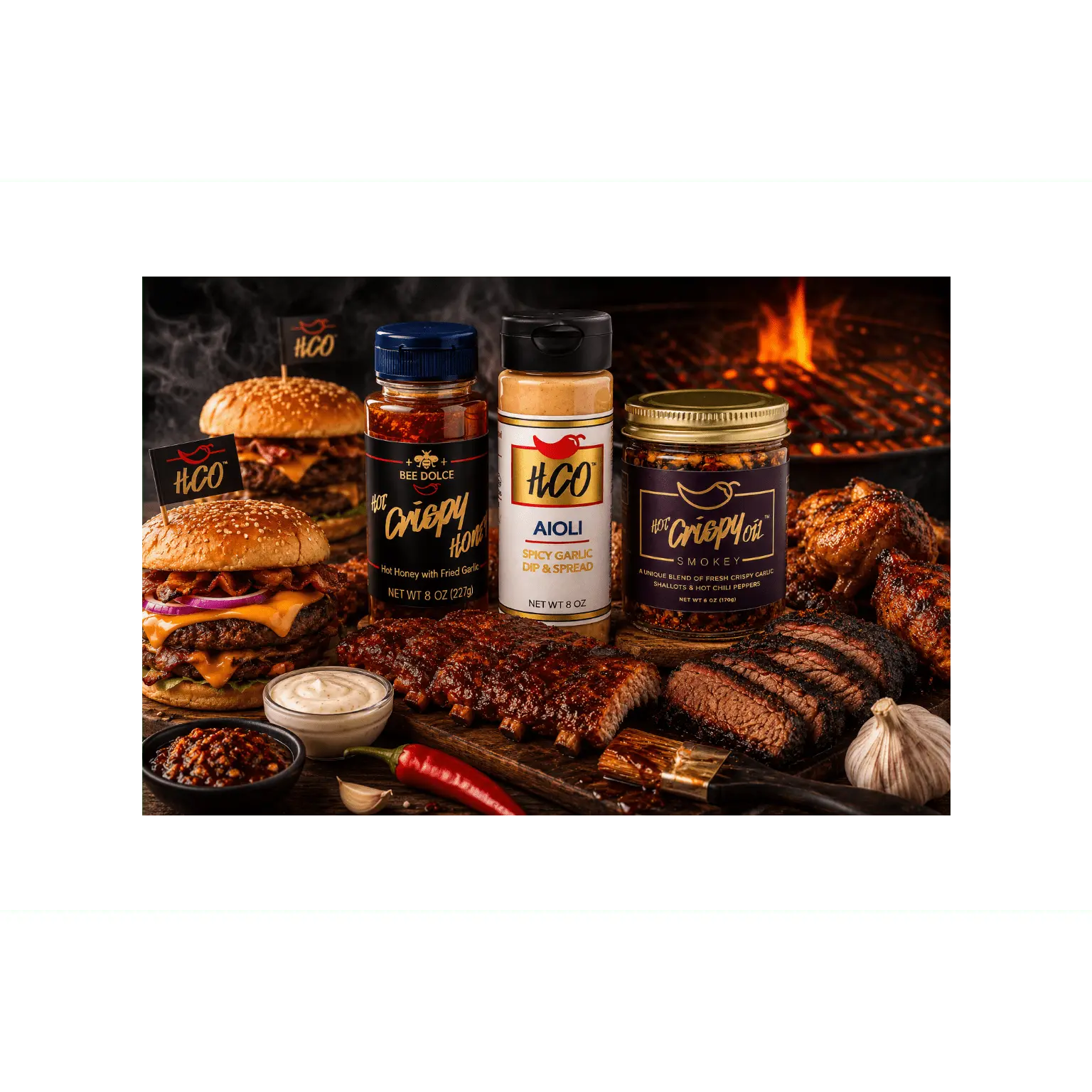 Summer BBQ Bundle - Premium Cooking Essentials, Herbs, Spices & Seasonings for Outdoor Grilling