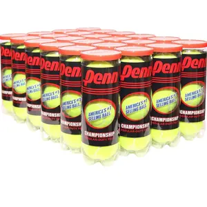 Penn Championship Tennis Balls - Regular Duty Felt Pressurized Tennis Balls 24cans 72balls