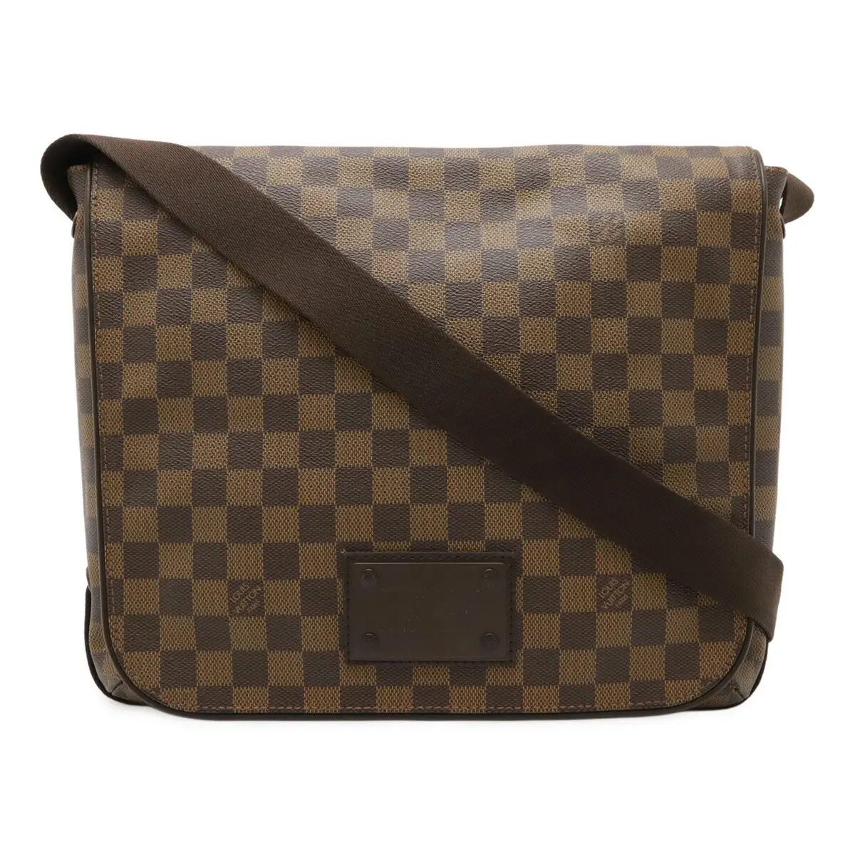 Pre-owned Louis Vuitton Canvas Shoulder Bags Brooklyn MM Damier Shoulder Bag