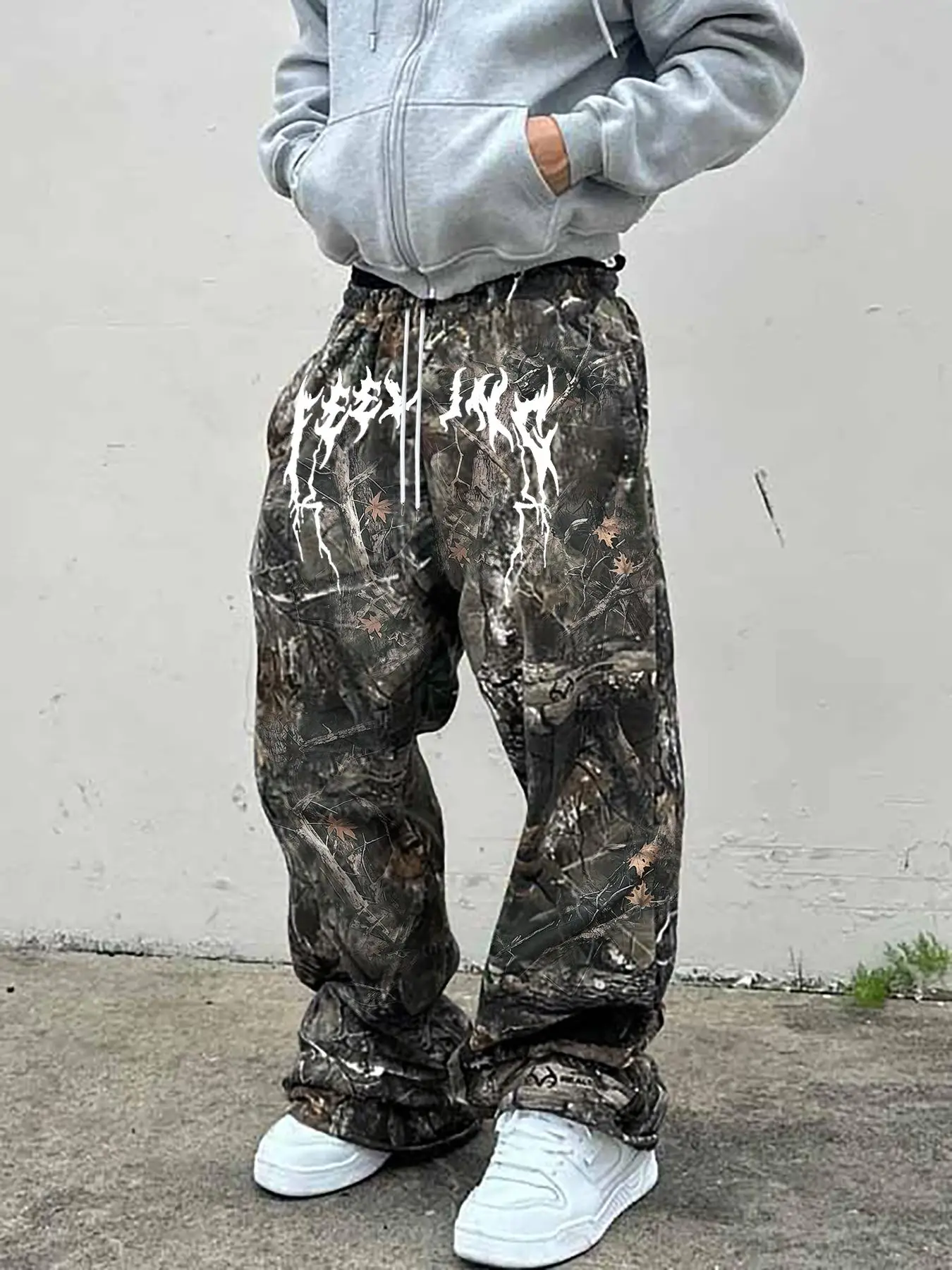 Men's Pants, Street Fashion Casual Loose Trousers for Daily Wear, Men's Bottoms for Summer