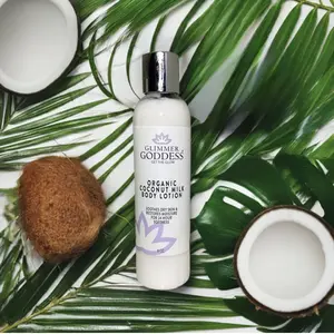 Glimmer Goddess Vegan/Organic Coconut Milk Nourishing Body Lotion - For Soft & Supple Skin