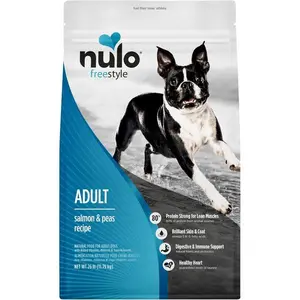 Nulo Freestyle Adult Dog Food, Premium All Natural Grain-Free Dry Small Kibble Dog Food, with BC30 Probiotic for Healthy Digestion, and High Animal-Based Protein with no Chicken or Egg Alternatives