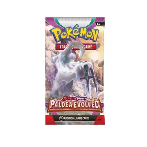 Pokémon Paldea Evolved 5 Booster Packs - Scarlet and Violet
