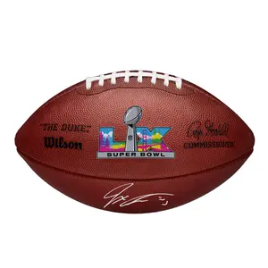 Jaxon Smith-Njigba Seattle Seahawks Autographed Super Bowl LX Wilson Duke Football