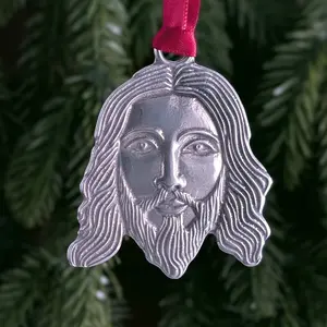 Jesus Pewter Ornament