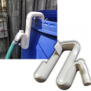 Solution for rainwater transfer and overflow pipes - Self-priming water suction hose kit, easily achieving automatic drainage and refilling - Emergency flood prevention, fish tanks, swimming pools - Gravity flow