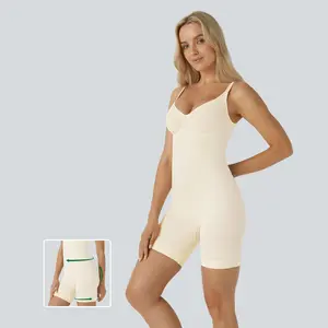 Halara Seamless Flow Adjustable Strap Backless Tummy Control Butt Lifting Lounge Sculpting Shapewear Bodysuit