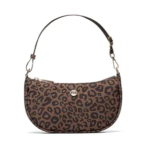 Mexs Shoulder Bag for Women 1.5L Handbags with Adjustable Strap Underarm Purse Mini Clutch Purses Trendy Crescent Bags