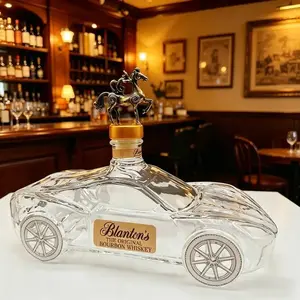 Corvette C8 Whiskey Decanter Collector Edition Luxury Sports Car Liquor Bottle Unique Home Bar Accessories Man Cave Decor Perfect Gift for Car Enthusiasts