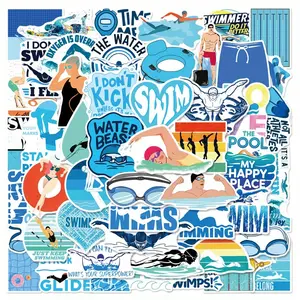 50PCS Summer Faith Stickers Waterproof Vinyl Decals for Laptop Water Bottle Journal Scrapbook