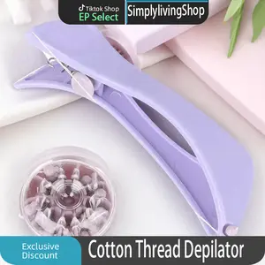 Spring Face Facial Body Hair Remover Threading Epilator Defeatherer DIY Beauty Nice Tool