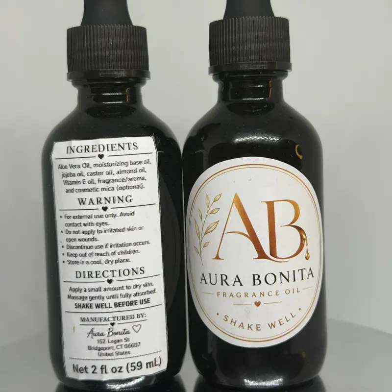 Men’s body oil 2oz
