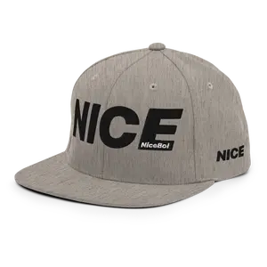 NICE OG Heather/Black Snapback