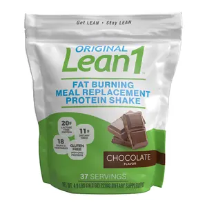 Lean1 Powder Protein Shake 37-Servings Chocolate Flavor