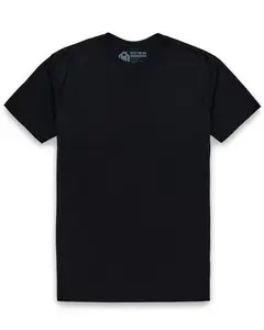 Basic Tee - Casual Cotton T-Shirt, Fitted Design, Classic Style Crewneck Fabric Stretchy Day