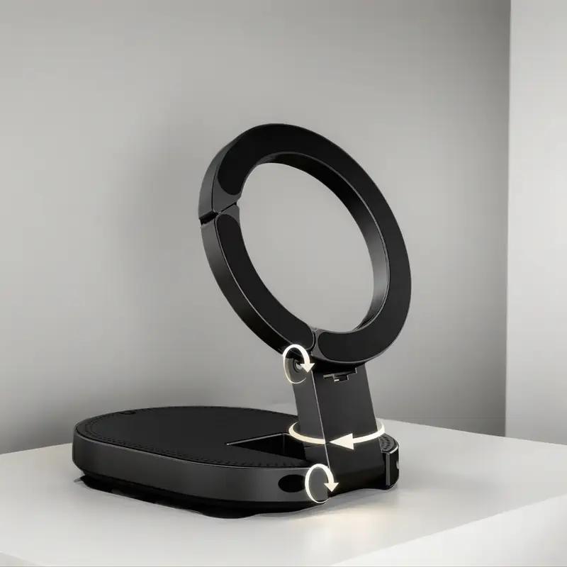 3-in-1 Suction Magnetic Phone Holder for MagSafe, 360° Rotatable Phone Tripod Mount with Carabiner Clip, Compatible with iPhone 17-12, Ideal for Car Dashboard, Gym, Kitchen, Office 3-in-1 Suction Magnetic Phone Holder for MagSafe, 360° Rotatable Phone Tripod Mount with Carabiner Clip, Compatible with iPhone 17-12, Ideal for Car Dashboard, Gym, Kitchen, Office