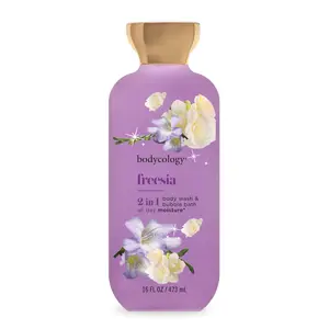 Bodycology 2in1 Body Wash & Bubble Bath, Freesia, 16 fl oz