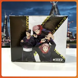 Jujutsu Kaisen Collectible Card Box Set – 32 Packs, 5 Anime Cards per Pack