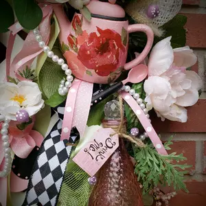 Alice in Wonderland Tea Party Decoration, Door or Wall Hanging