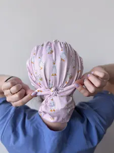 CloudCaps Scrub Cap | Easter Goose