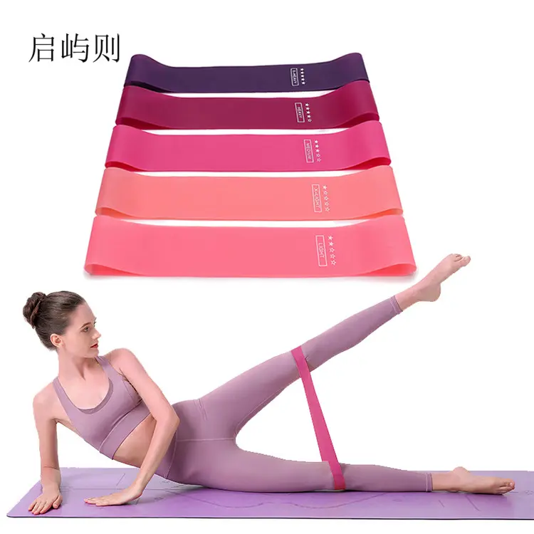 Portable Resistance Belt Women's Squat Buttocks Rally Belt Gym Yoga Equipment Rally Belt Thin Legs Thin Hand Rings