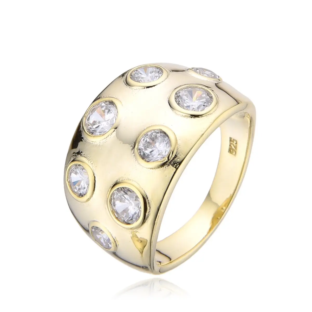 Dome Cz Ring