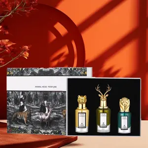 Unisex Perfume Set, 3 Counts/box Long Lasting Fragrance for Women & Men, Elegant Daily Fragrance, Party Fashion Fragrance, Daily Clothing Decor, Perfume Gift Set