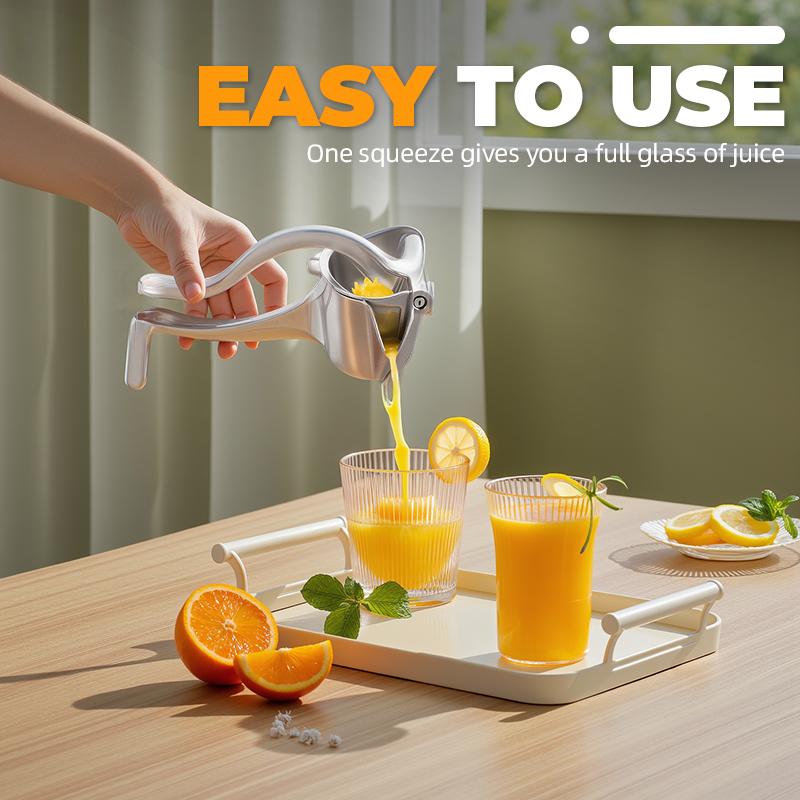 Aluminum manual press -Silent Hand juicer Effortless vegetable & Fruit Juice Extraction at Home!