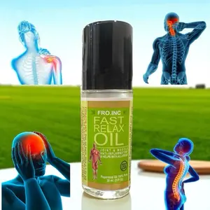 Fast Relax Oil - Roll-on Bottle 100% Peppermint Aromatherapy Oil - Reliefs Muscular Tension, Soothes Aches & Stress Therapeutic Grade, stress relief oil, roll-on essential oil, oil for massage