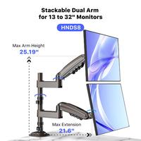 Stackable Dual Monitor Arm
