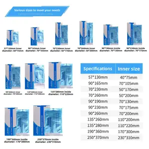 Professional Nail Tool Sterilization Bags Disposable Sanitizing Pouches for Nail Files Cuticle Pushers Cuticle Nipper Grinding Bits Self Sealing