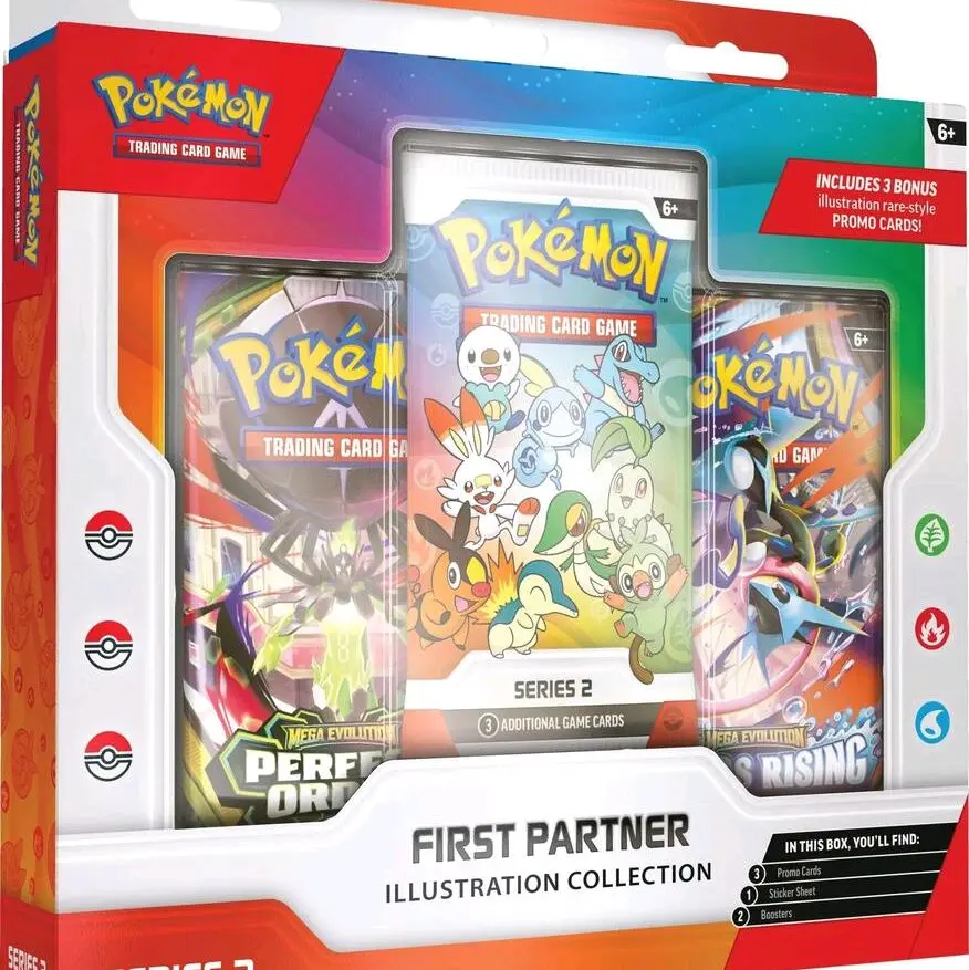 Pokemon Series 2 First Partner Illustration Collection