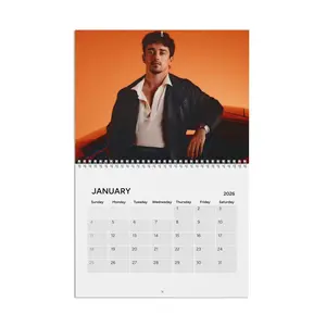 Charles Leclerc 2026 Calendar | Wall Calendar 2026 | Charles Leclerc Gift | Gift For Daughter | Secret Santa Gift | Christmas Gift Exchange