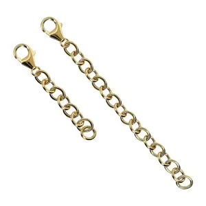 Bronzo Italia Set of 2 Rolo Link Extenders
