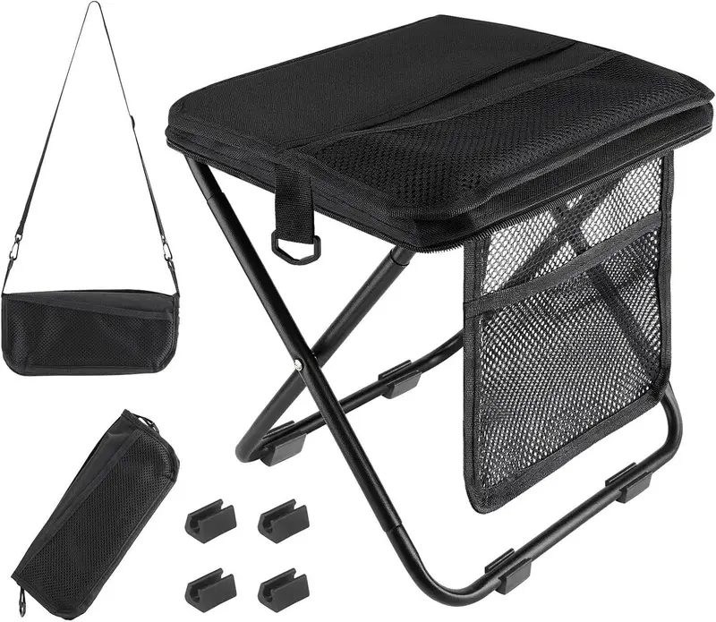 Foldable stool backpack - TikTok Shop