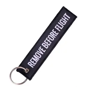 1pc Car Key Chain, Remove Before Flight Letters, Luggage Tag Label, Key Chain Ring, Motorcycle Key Chain, Essential Travel Accessory