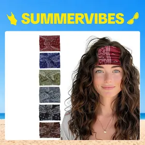 GOOGOO Women Twist Knot Headband Fashion Hair Accessories,Solid Color , Vintage, for Casual Fashion Sports#Summervibes