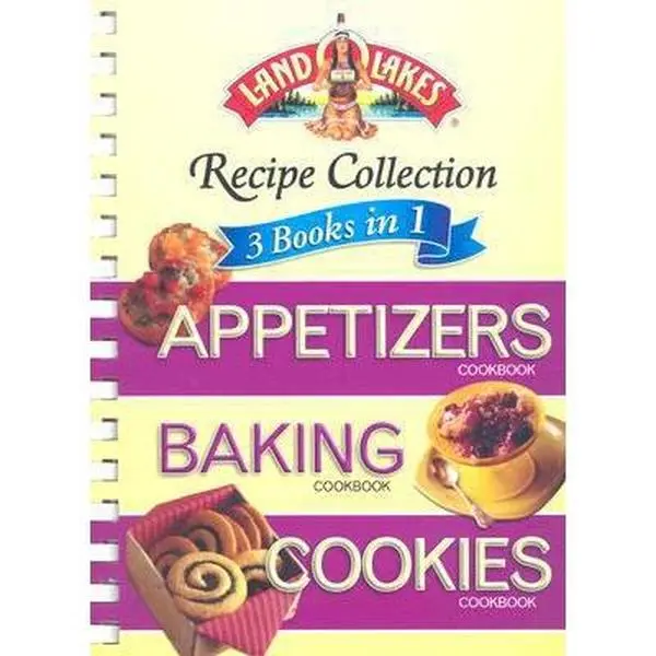 USED-Land O' Lakes Recipe Collection: Appetizers/Baking/Cookies by Publications International Ltd. (Plastic Comb)