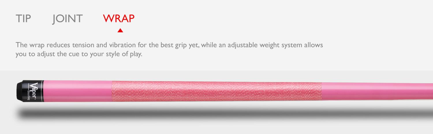 Viper Pink Lady Billiard/Pool Cue Stick