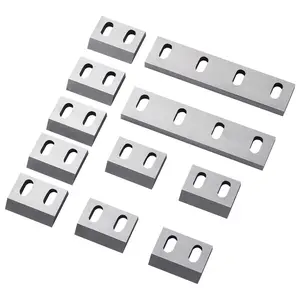 VEVOR Shredder Blades, Alloy Steel Shredder Machine Blade Kit with 9 Rotating and 2 Fixed Blades, High-Hardness SKD-11 Blade, Compatible with Model 300 Plastic Grinder, for ABS, PP, PVC & Nylon