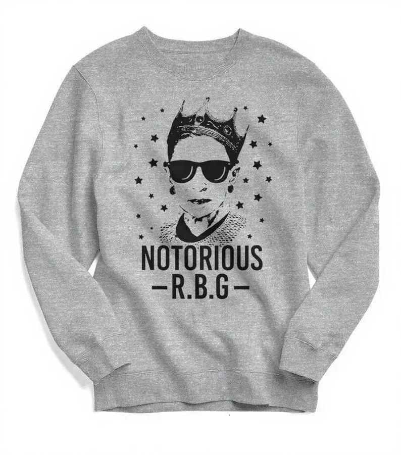 [Sale off up to 50%] Notorious RBG Sweatshirt - Women's Sweater - Ruth Bader Ginsburg - Feminism - Protest - Girl Power - Women Power - Equality